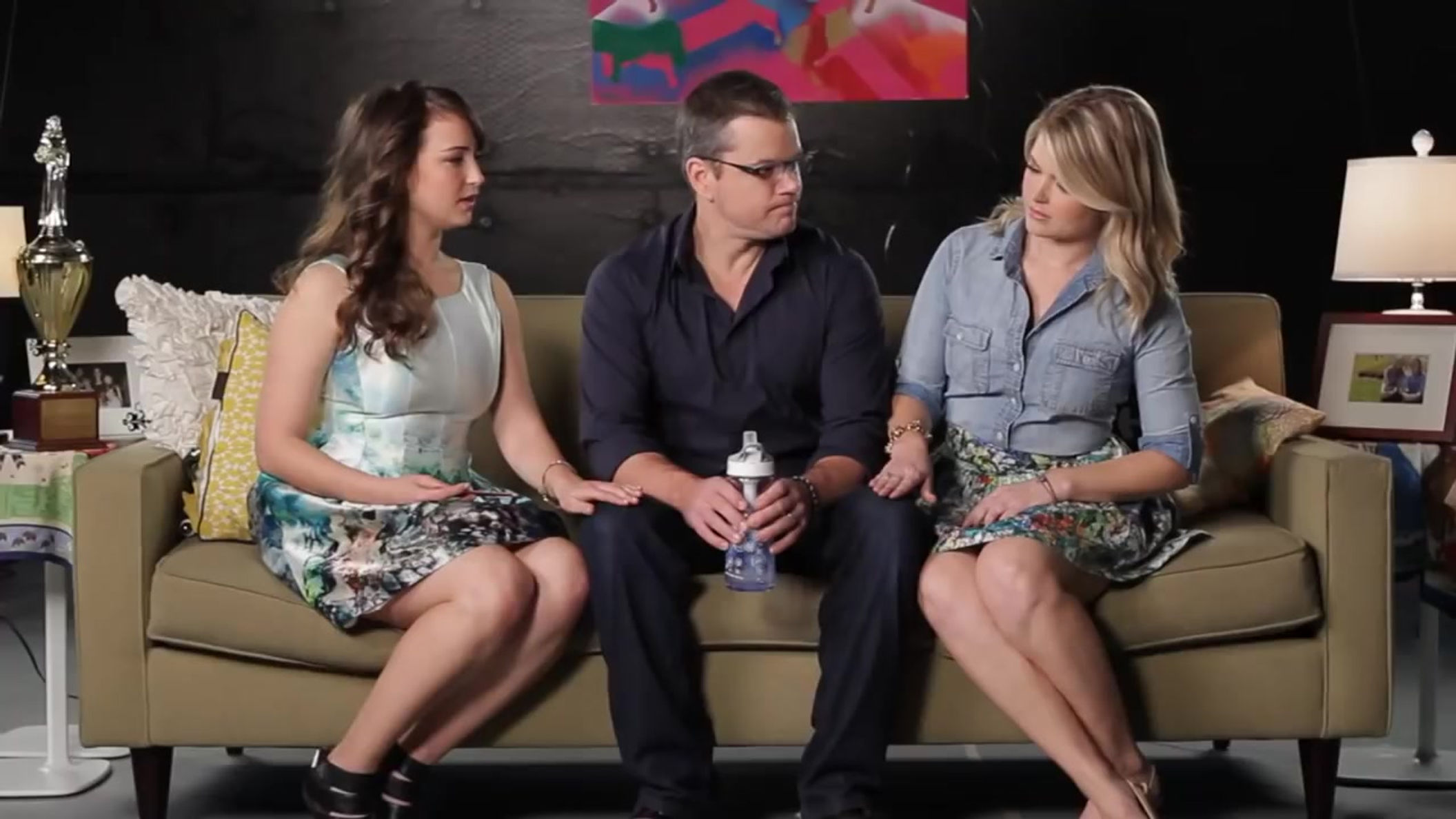 Web Series: Matt Damon @ Let's Talk About Something More Interesting